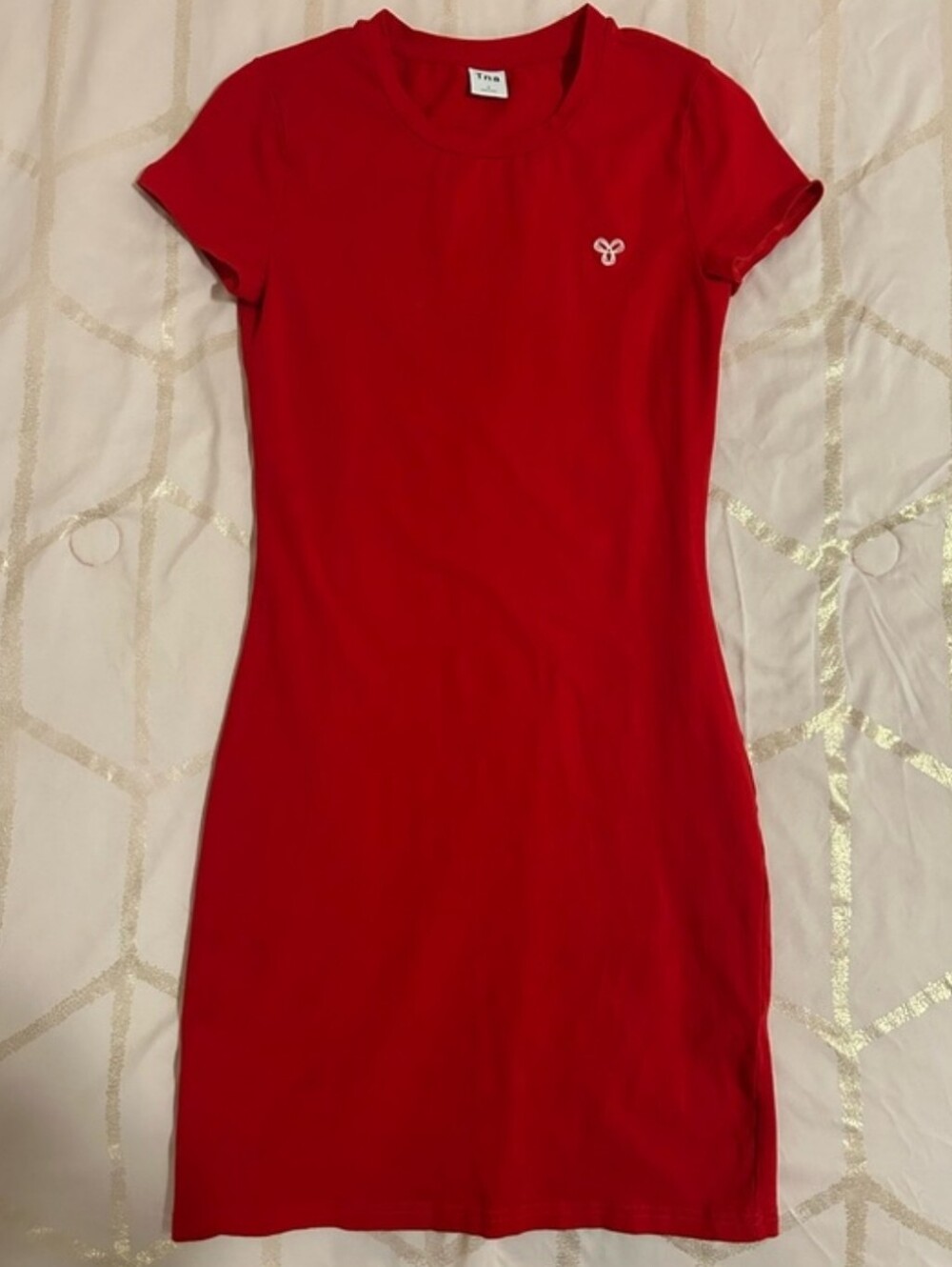 TNA Red Dress Size S Aritzia